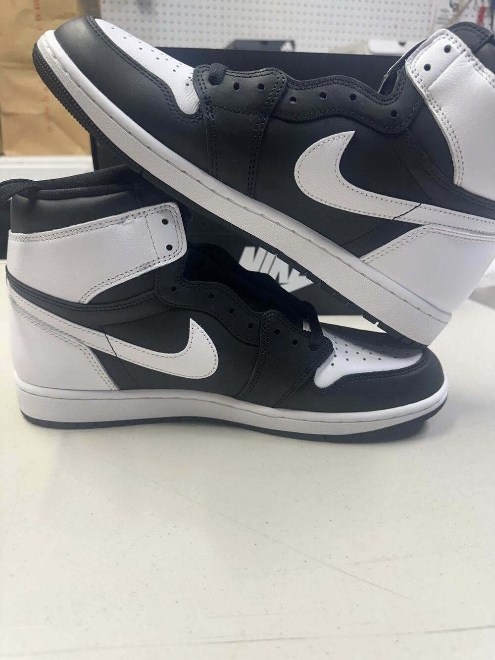 NWB Nike Size 11 - Air Jordan 1 Retro OG High Black White 2.0